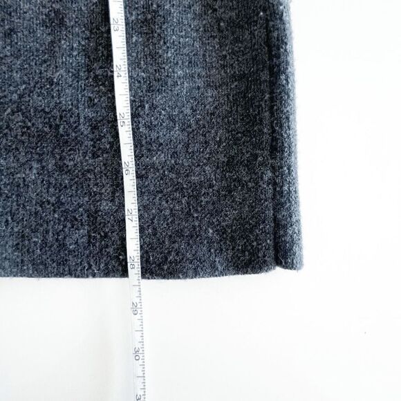 Catherine Malandrino Women's Wool Blend Button Long Knit Cardigan Gray Small - Picture 6 of 7